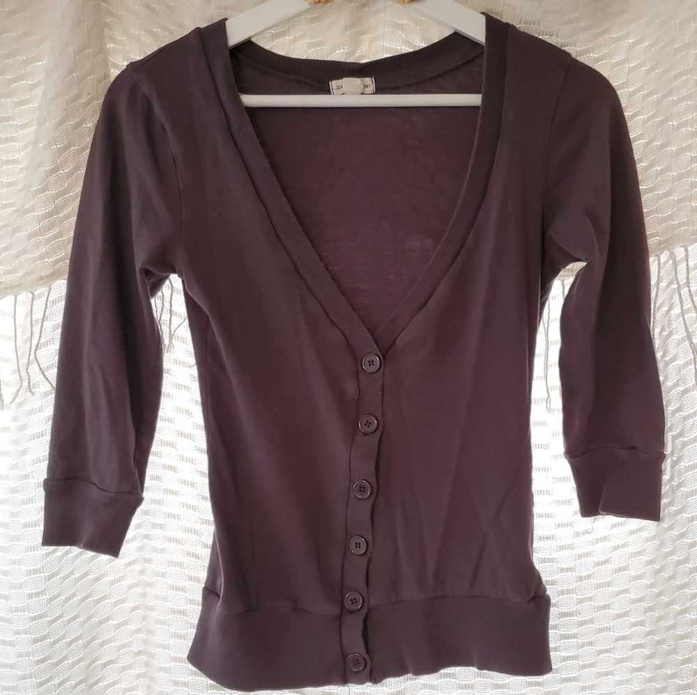 Form Fitting Cardigan